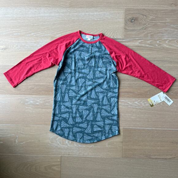 LuLaRoe Sleeping Beauty Aurora Disney Randy Top XXS NWT - Picture 1 of 4